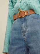 BROWN SUEDE BELT