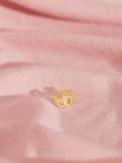 GOLD-PLATED WIDE RING