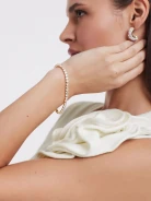 Bracelet with crystals