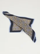 Silk gavroche in regular pattern