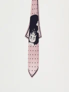 Silk neckerchief in peas