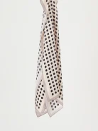 Classic polka dot scarf