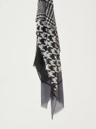 Checkered scarf