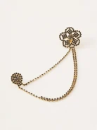 Beaded brooch