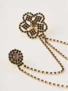 Beaded brooch