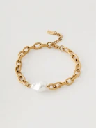 Pearl stone bracelet