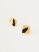 Elegant earrings on sticks
