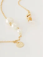 Eyeglass chain decorated with pearls