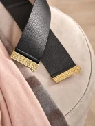 WIDE LEATHER BELT