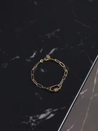 BRACELET WITH CHAIN MOTIF