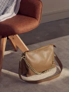 BROWN MEDIUM HANDBAG