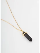 Black agate necklace
