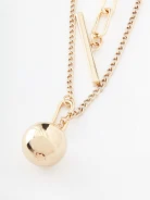 Cascading chain necklace