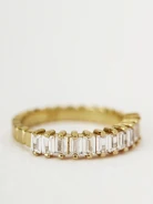 Ring decorated with crystals