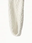 Cream wool chimney