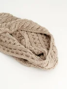 Wool chimney in beige color