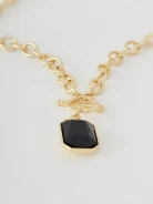 Necklace in the form of a chain with a pendant