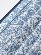 Silk scarf with patterns