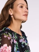 Eleganckie pozłacane kolczyki z kocim okiem