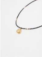 Tourmaline necklace with teardrop pendant
