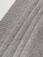 Large gray wool scarf