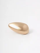 Large gold-plated brooch