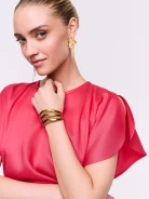Elegancka złota bransoletka
