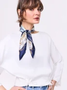 Elegancka apaszka z jedwabiu