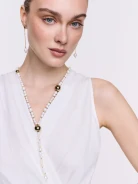 Majorca Pearl Bow Necklace