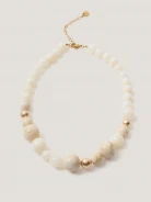 Elegant beads with a marbled effect