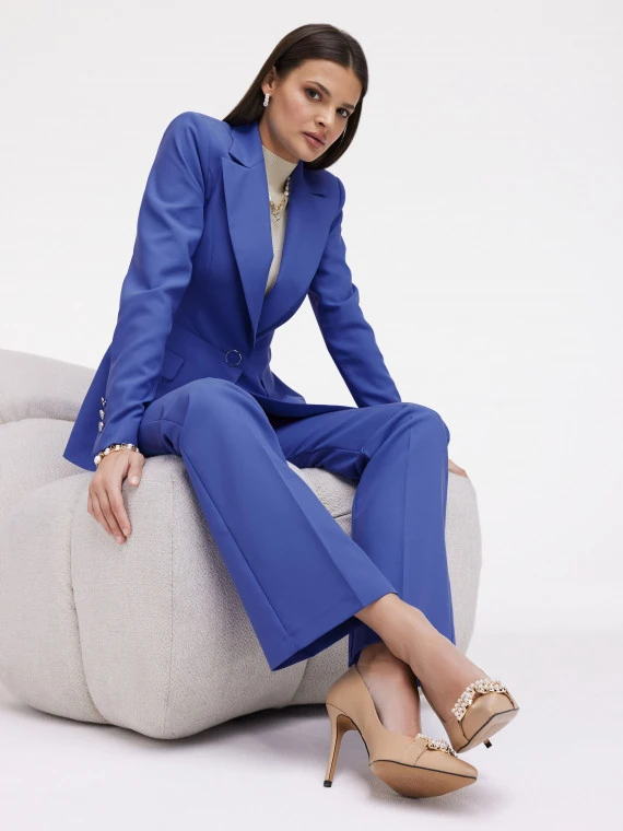 Cornflower suit pants