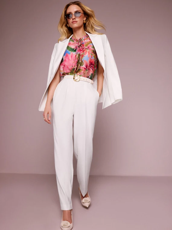 White dress pants