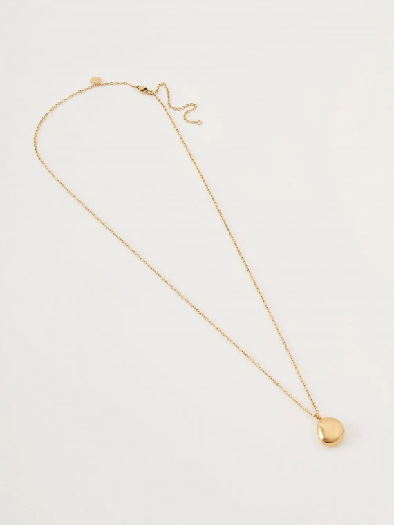Thin stainless steel necklace