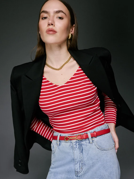 Gold-plated chain necklace