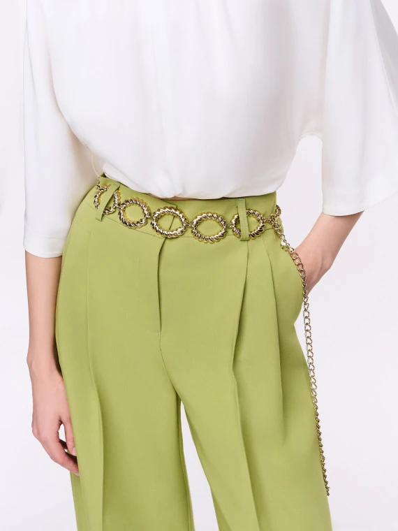 Gold chain belt