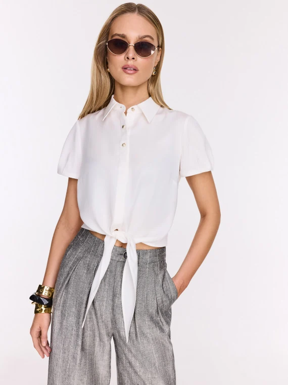 Elegant white blouse