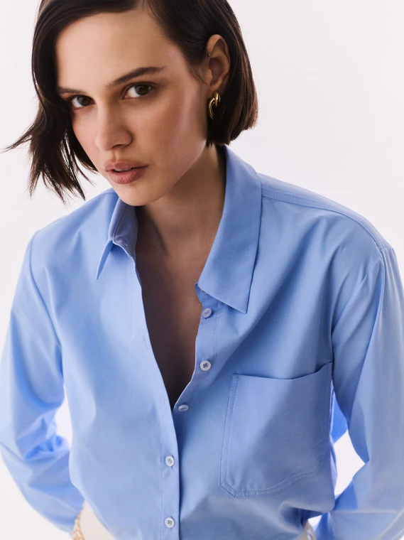 Blue shirt