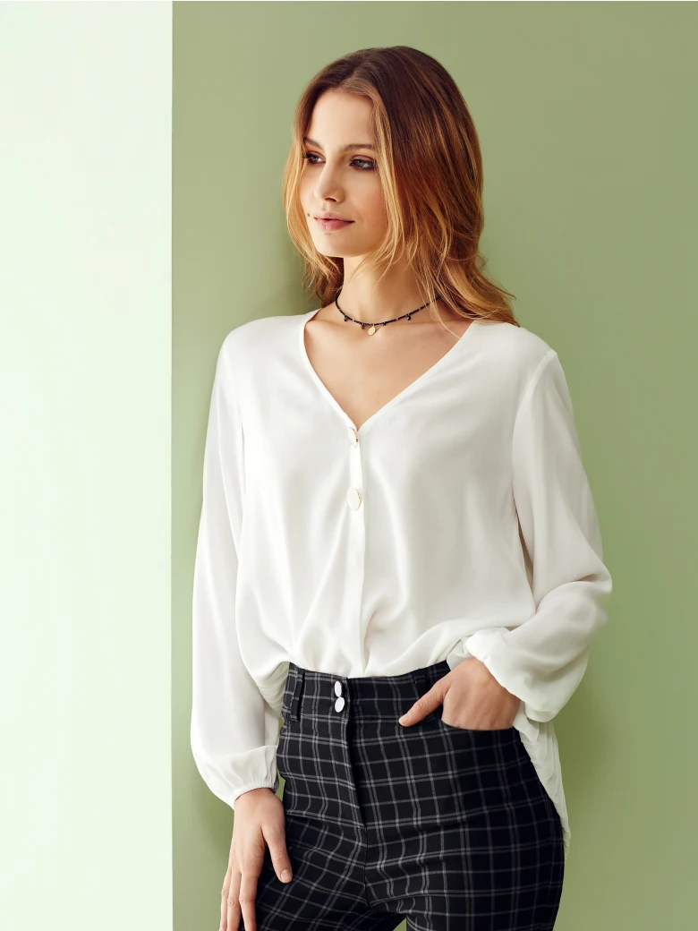 MATCHING PLAID PANTS