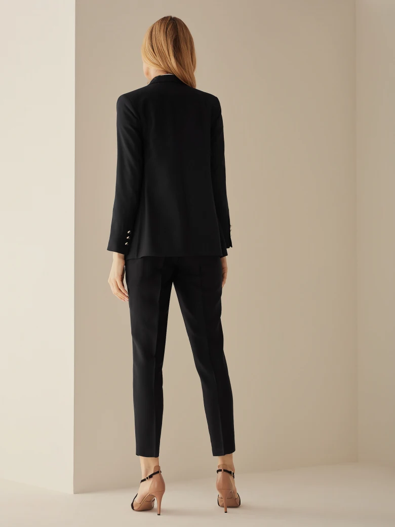 ELEGANCKIE CZARNE SPODNIE
