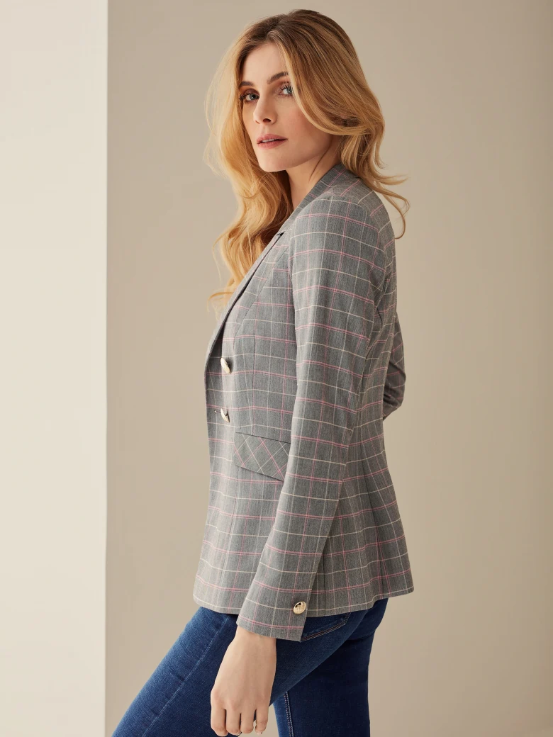 CHECKERED JACKET