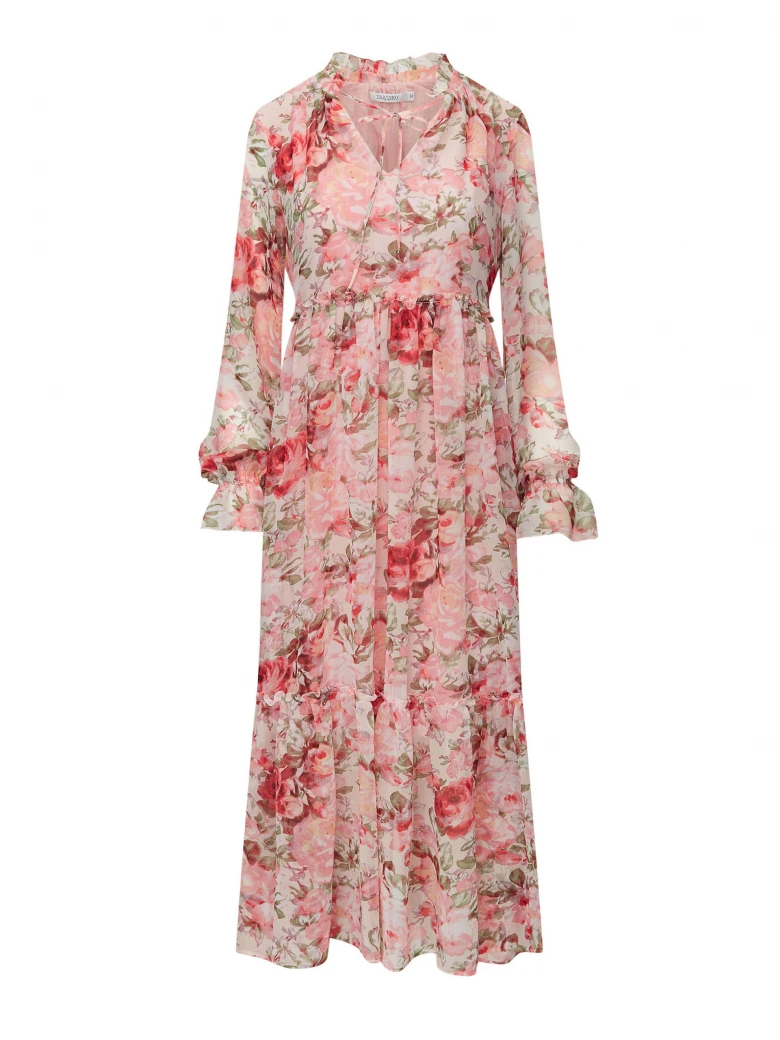 PINK MIDI DRESS