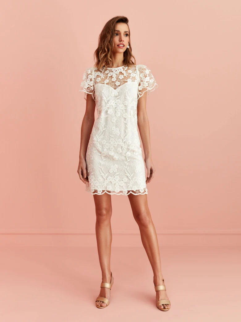 SHORT LACE DRESS