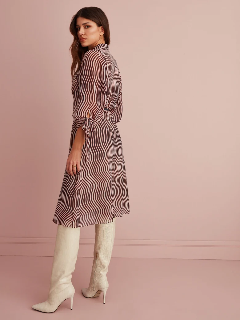 AIRY STRIPED DRESS