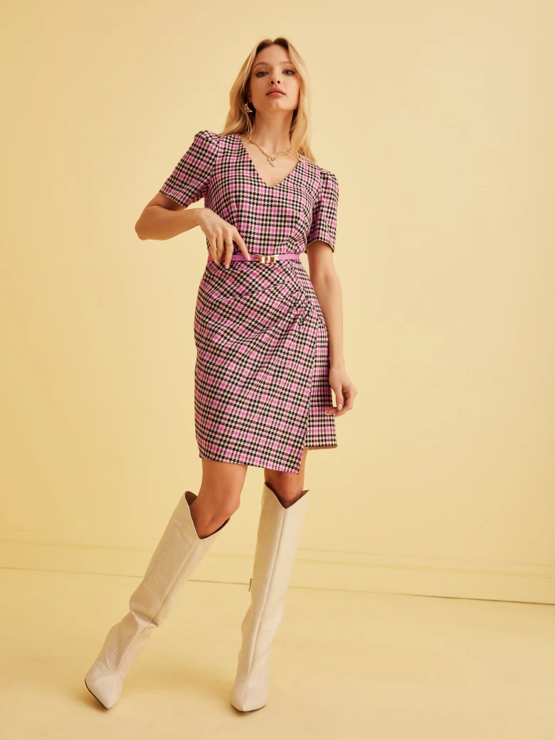 ELEGANT PEPLUM DRESS