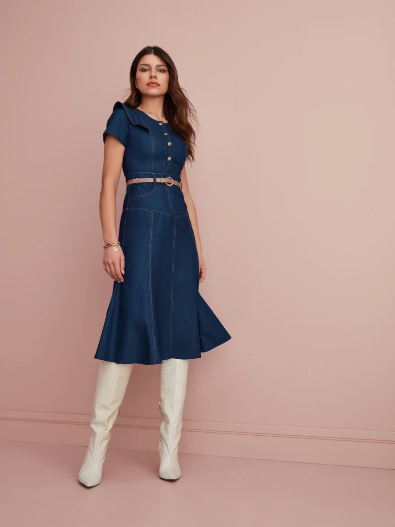 DENIM DRESS