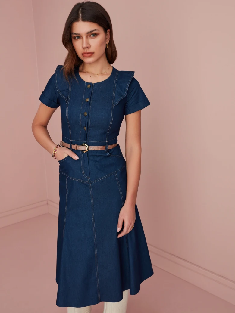 DENIM DRESS