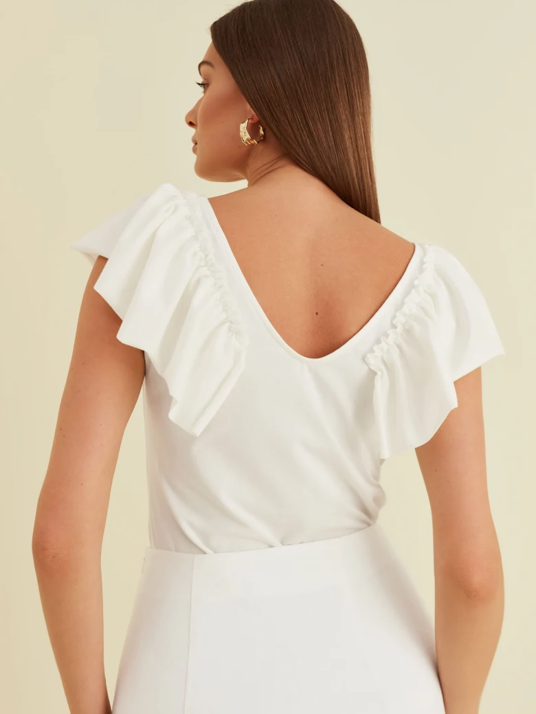 ASYMMETRICAL MINI SKIRT
