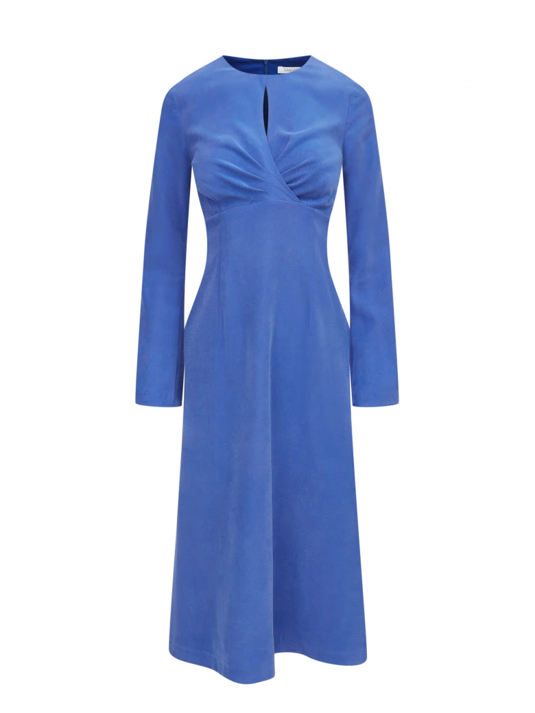 Cornflower long sleeve dress