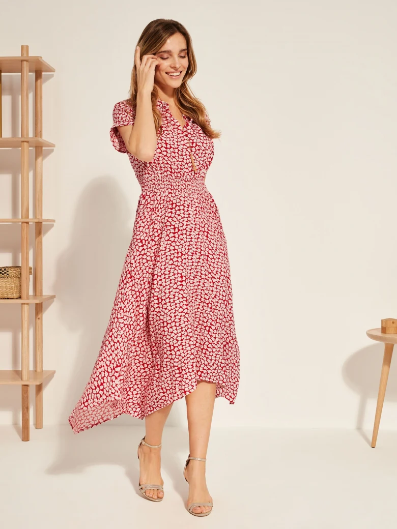 FLORAL PATTERN DRESS