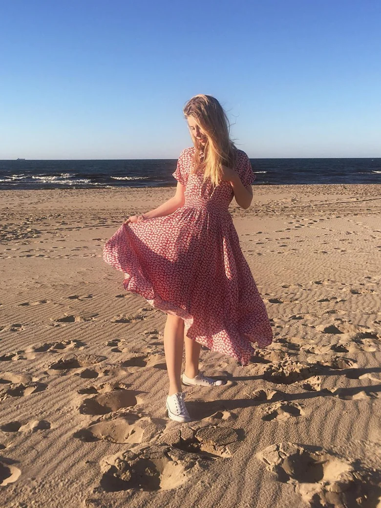 FLORAL PATTERN DRESS